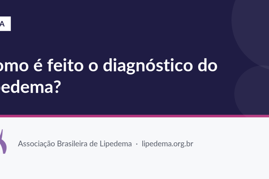 Como é feito o diagnóstico do lipedema? — Associação Brasileira de Lipedema