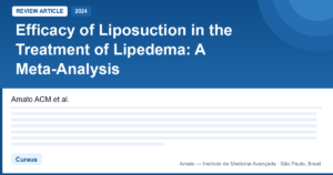 Lipoaspiração no lipedema funciona? A meta-análise de 451 pacientes