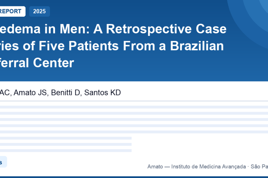 Lipedema em homens: série de casos rara com 5 pacientes